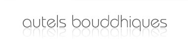 Autel bouddhique japonais